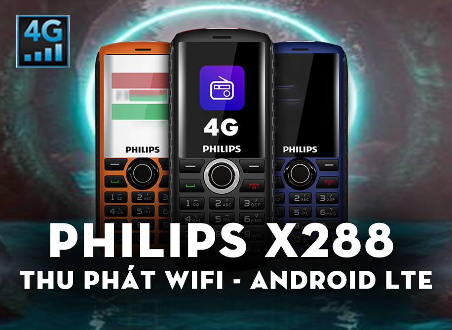 Mở hộp đánh giá Philips X288 4G(LTE) Thu Phát Wifi. Danh Bạ lưu nhiều ...